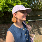 Mind Your Own Motherhood' Embroidered Vintage Cap — Lilac or Dusky Pink