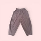 Barrel Harem Trousers - Mocha