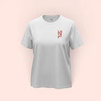 'Love You' Embroidered Organic Cotton T-Shirt — White — Sizes S to XXL