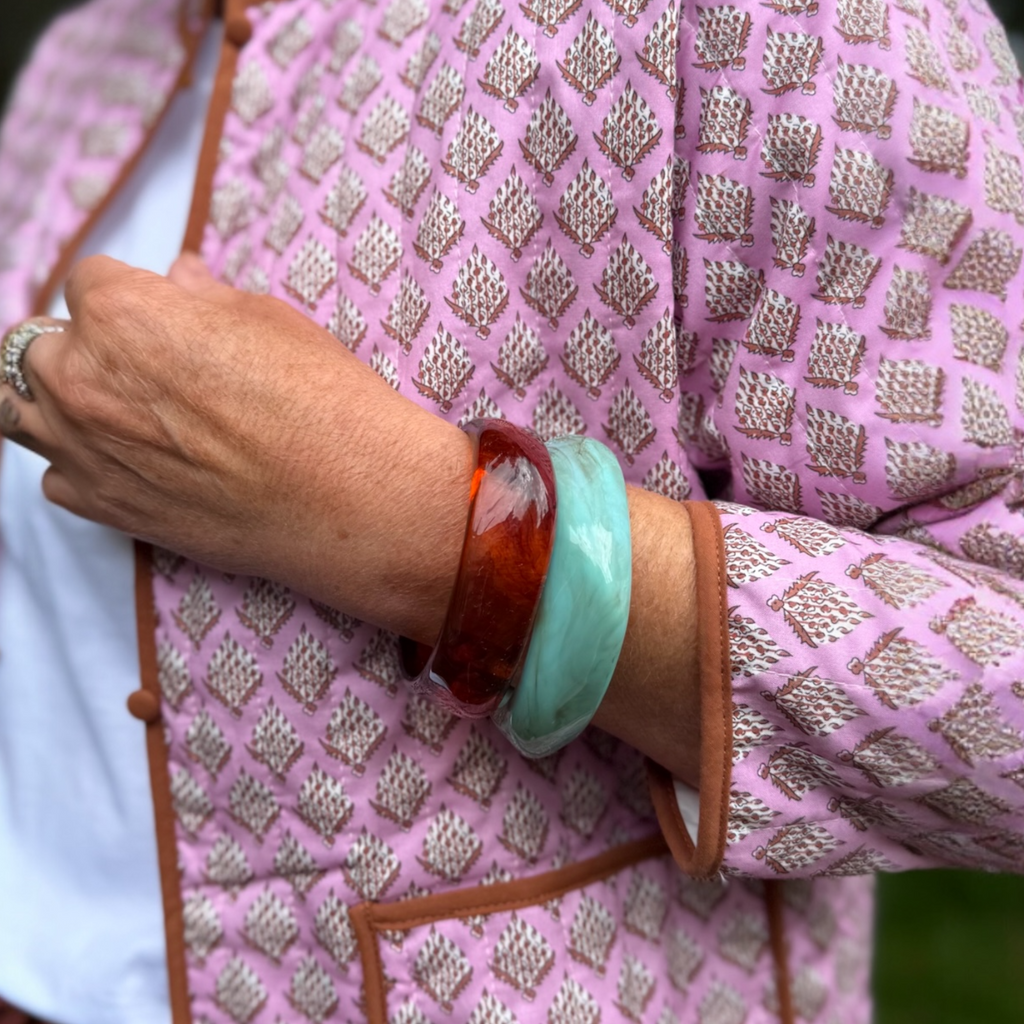 Marbled Resin Bangles - Mix & Match Bracelets