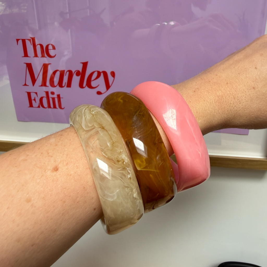 Marbled Resin Bangles - Mix & Match Bracelets
