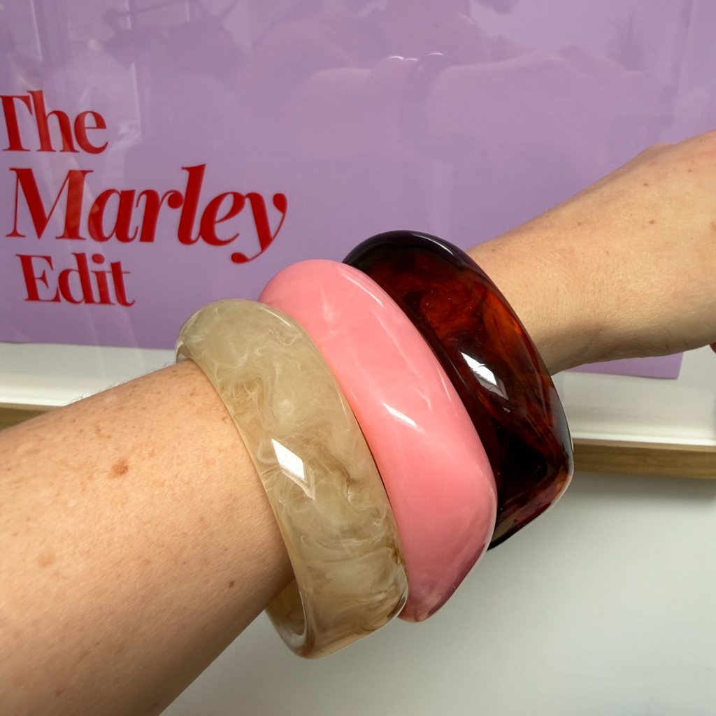 Marbled Resin Bangles - Mix & Match Bracelets