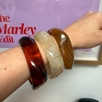 Marbled Resin Bangles - Mix & Match Bracelets